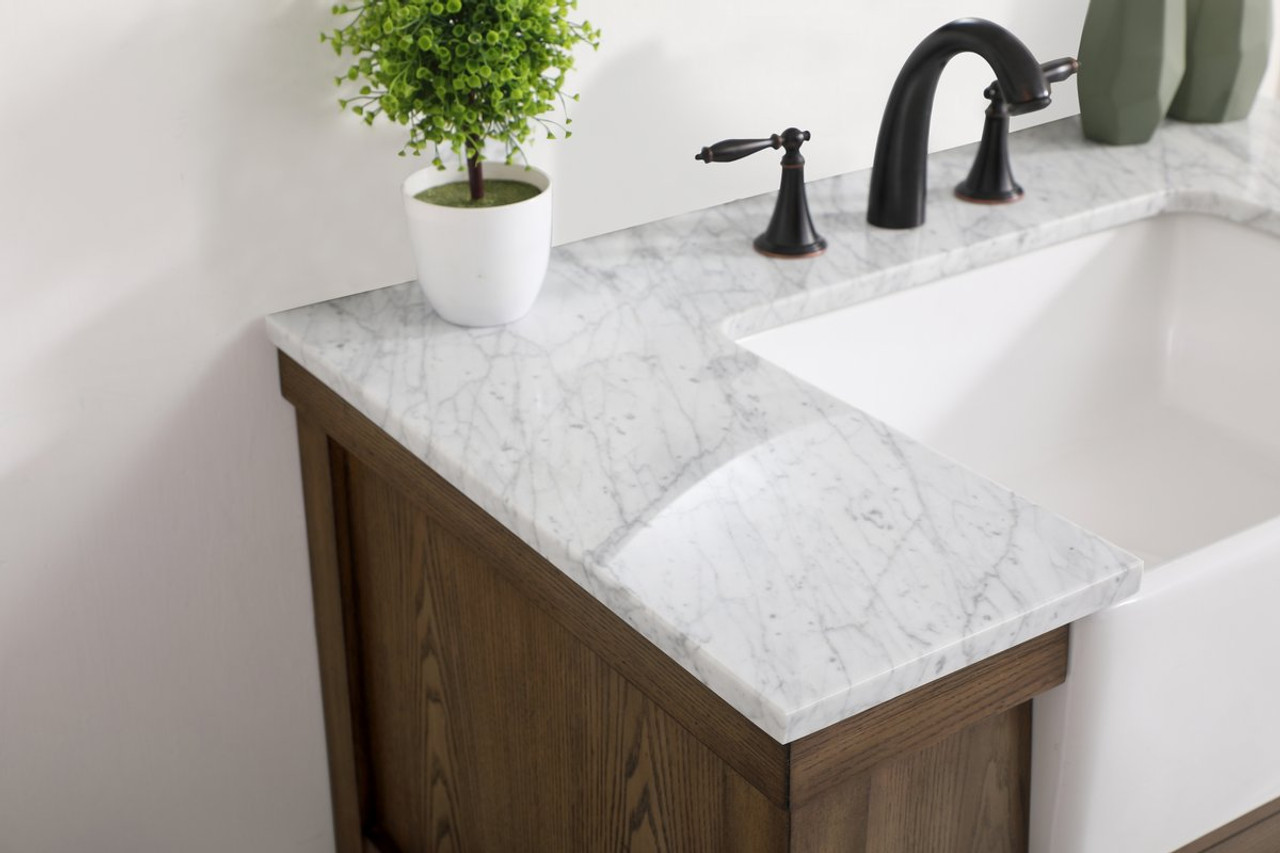 Elegant Decor VF60136DW 36 inch single bathroom vanity in driftwood Elegant Decor VF60136DW 36 inch single bathroom vanity in driftwood