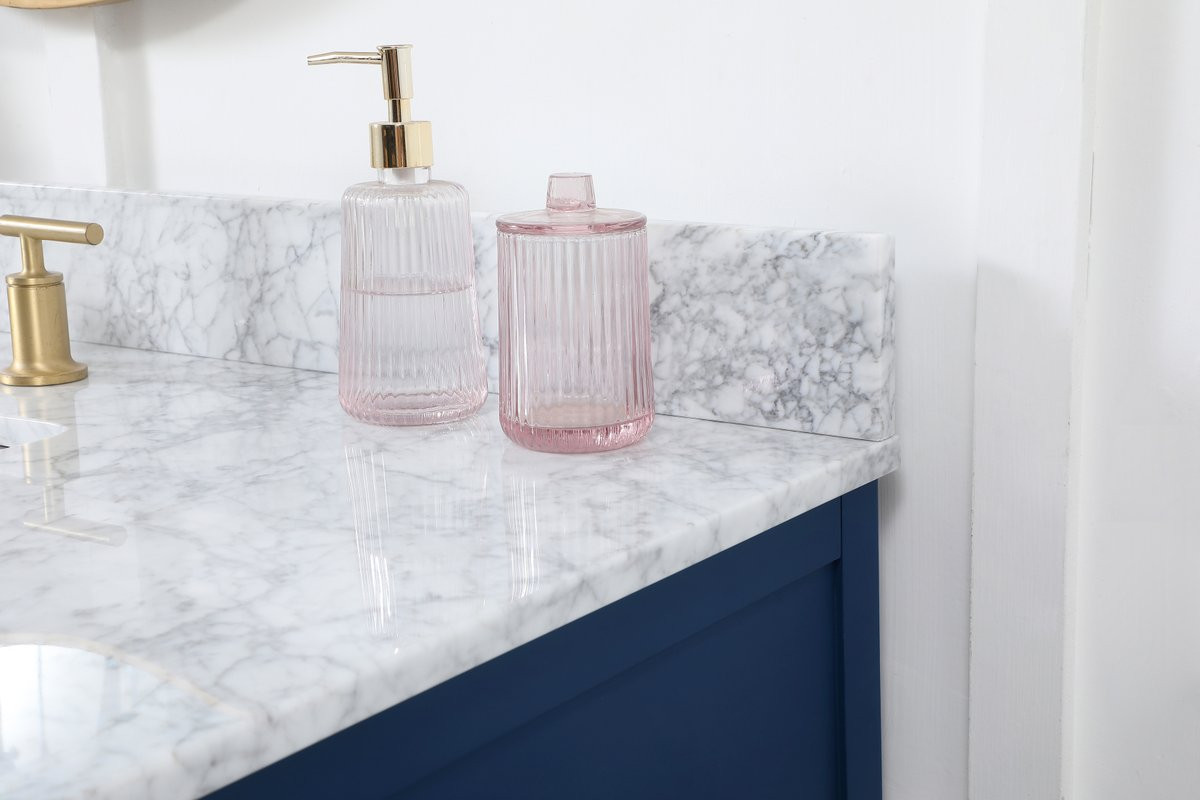 Elegant Decor VF60248BL-BS 48 inch single bathroom vanity in blue