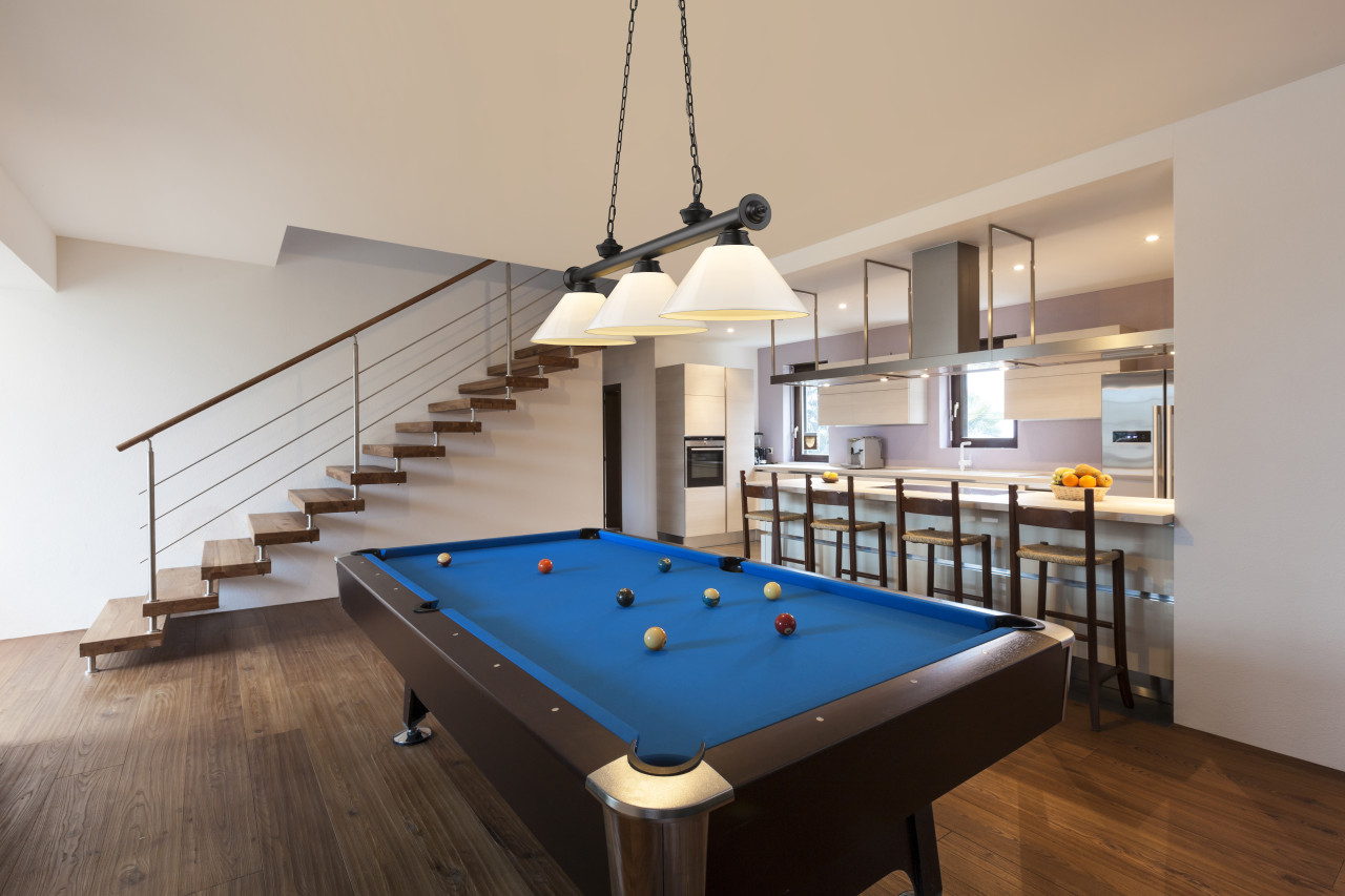 Z-LITE 2306-3MB-PWH 3 Light Billiard, Matte Black