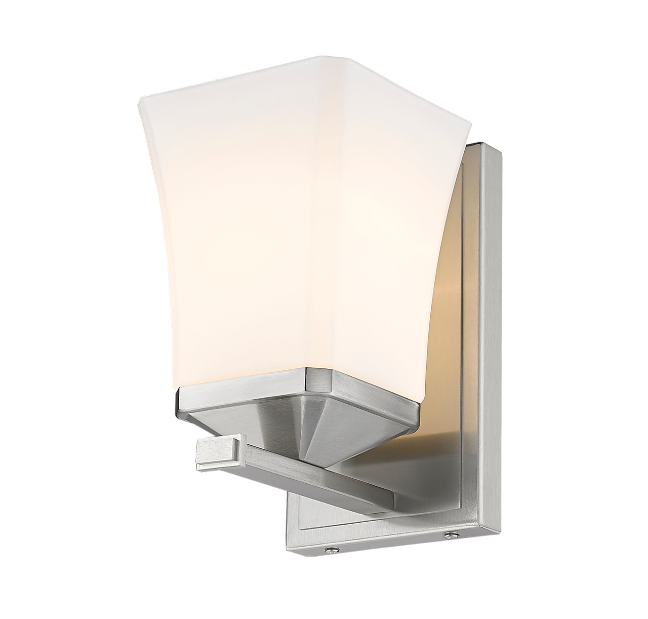 Z-LITE 1939-1S-BN 1 Light Wall Sconce, Brushed Nickel