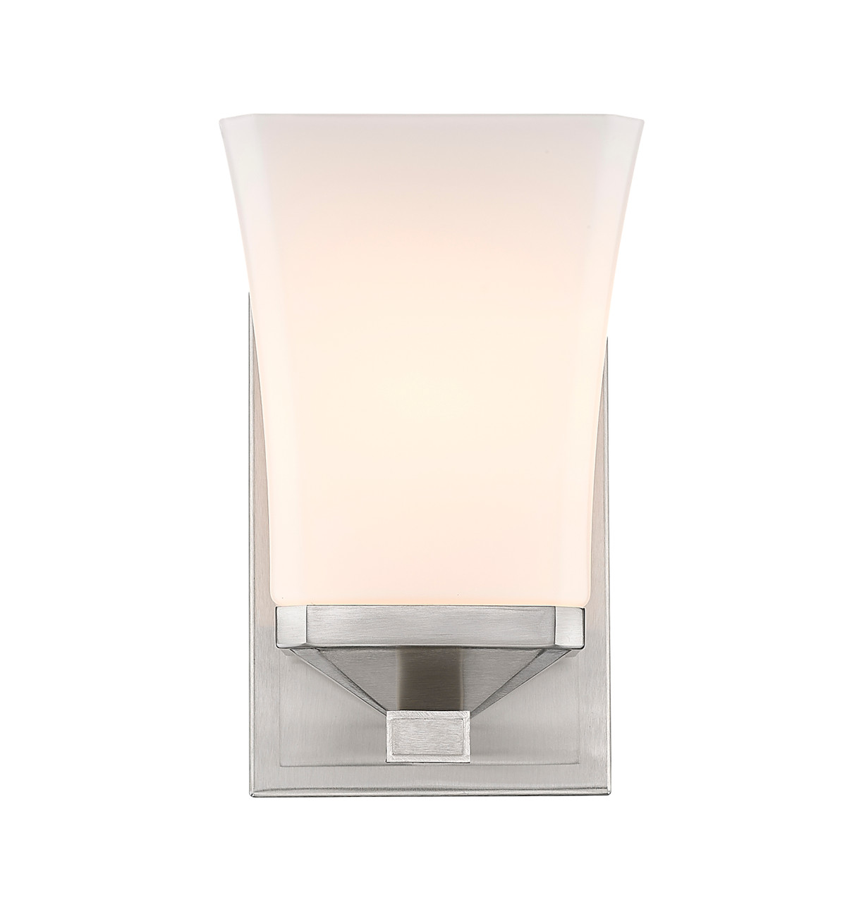 Z-LITE 1939-1S-BN 1 Light Wall Sconce, Brushed Nickel