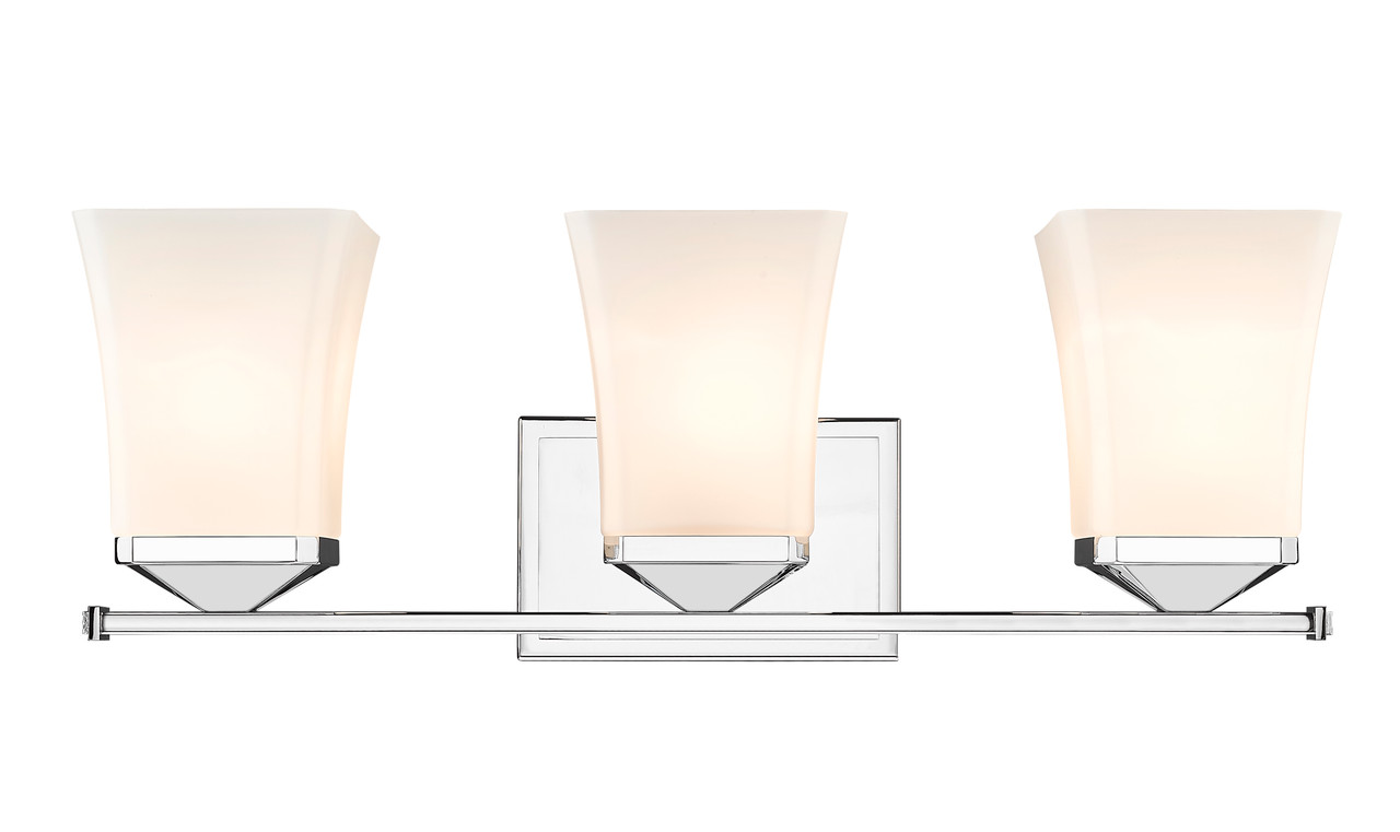 Z-LITE 1939-3V-CH 3 Light Vanity, Chrome