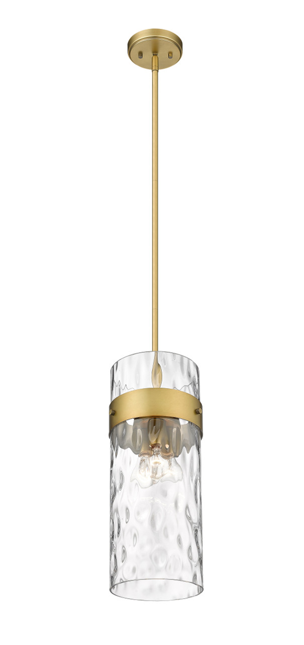 Z-LITE 3035P9-RB 3 Light Pendant, Rubbed Brass