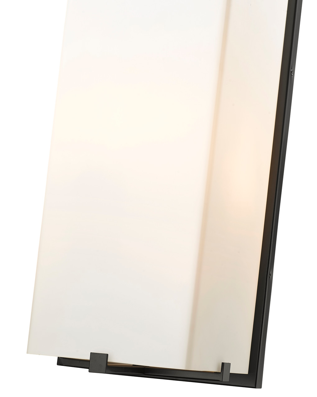 Z-LITE 593B-BK 3 Light Outdoor Wall Sconce, Black