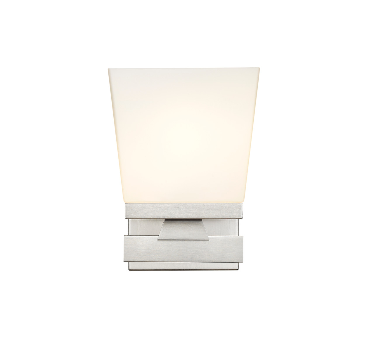 Z-LITE 1937-1S-BN 1 Light Wall Sconce, Brushed Nickel