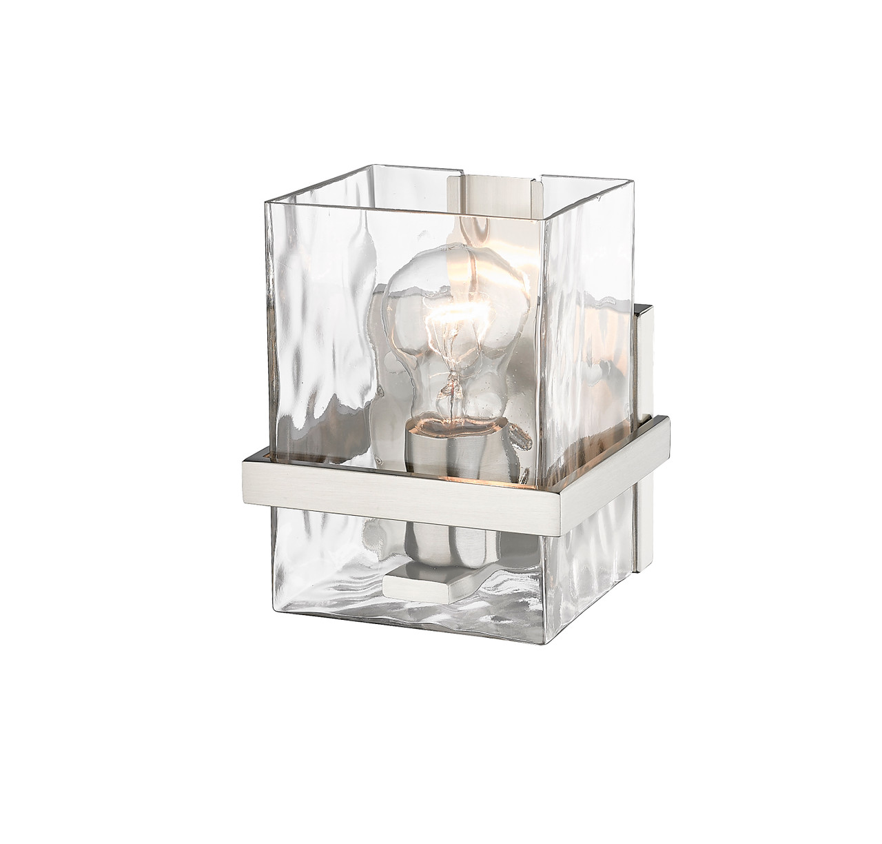 Z-LITE 1938-1S-BN 1 Light Wall Sconce, Brushed Nickel