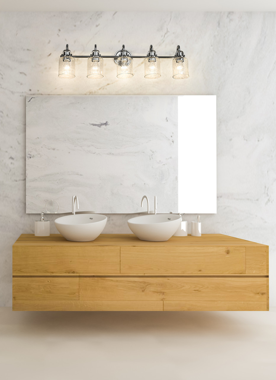 Z-LITE 340-5V-CH 5 Light Vanity, Chrome