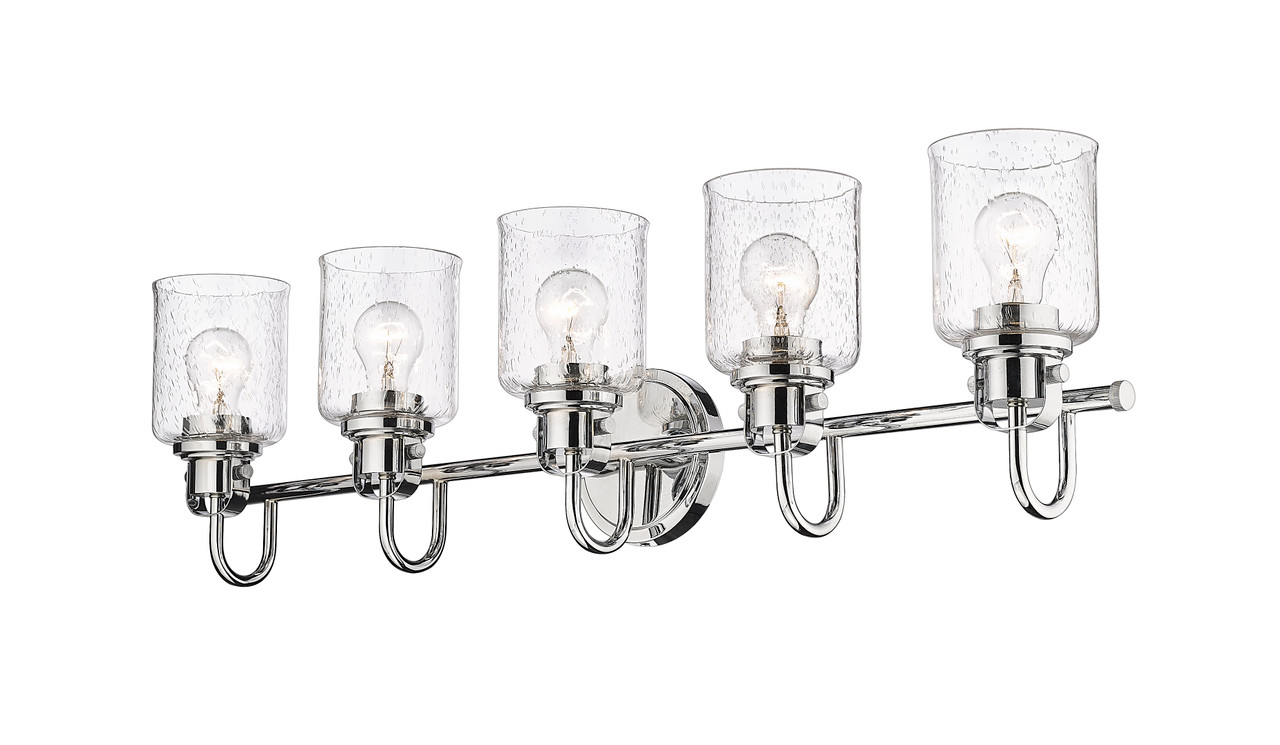 Z-LITE 340-5V-CH 5 Light Vanity, Chrome