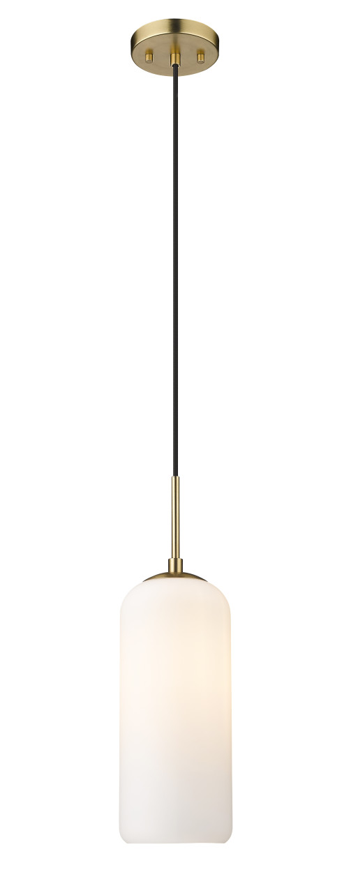 Z-LITE 732P17-HBR 1 Light Pendant, Heritage Brass
