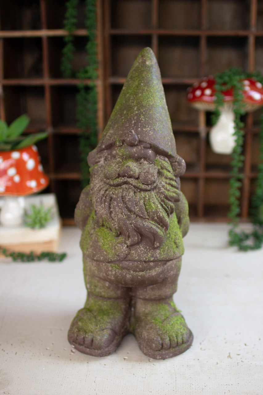 KALALOU CHE1434 FAUX CONCRETE GNOME