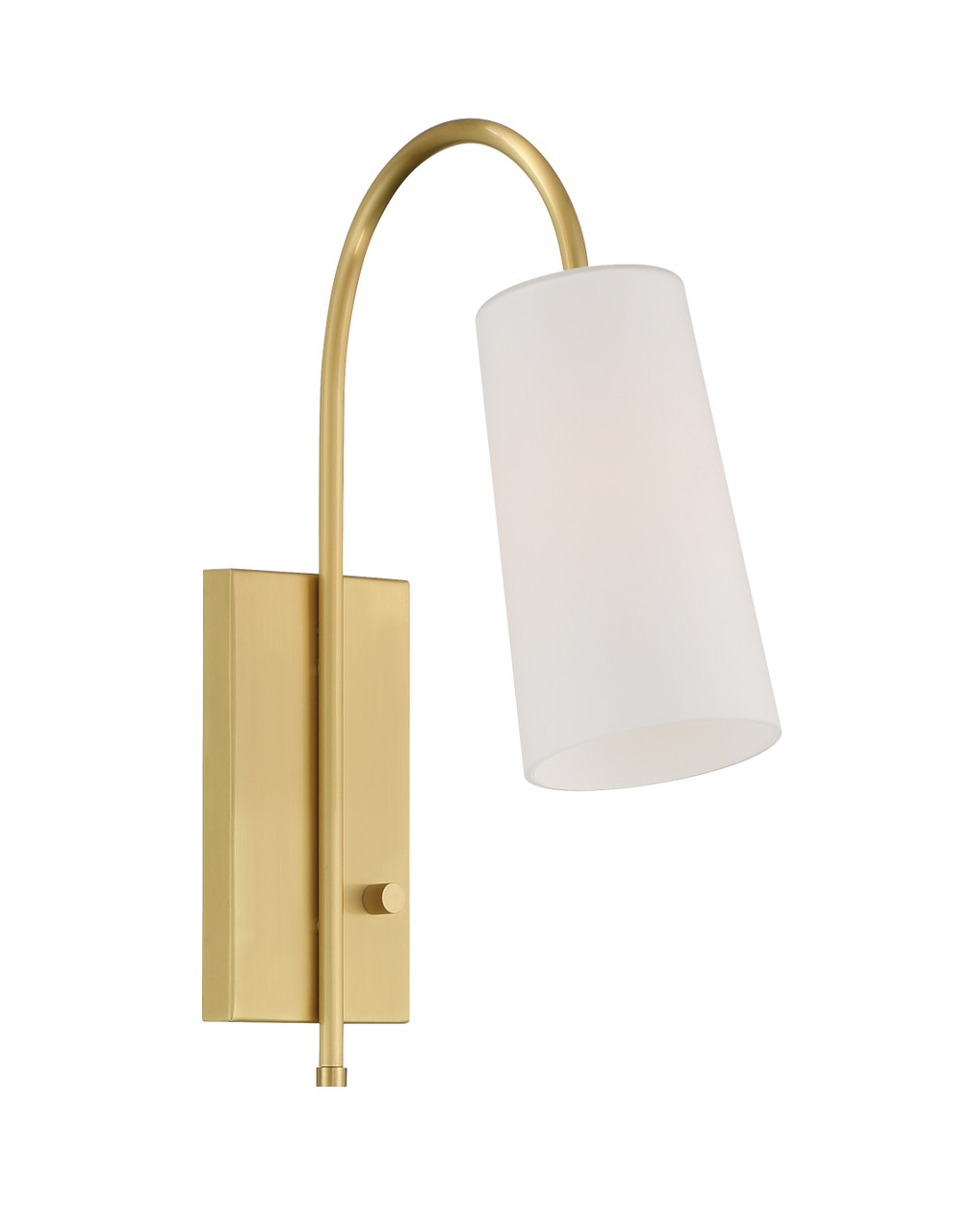 CRYSTORAMA ALX-4501-AG Alexa 1 Light Aged Brass Wall Mount