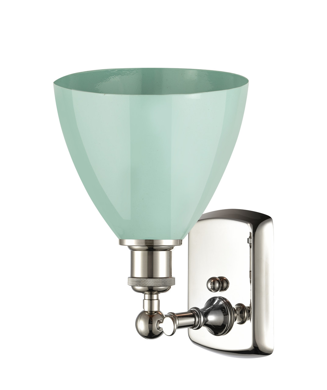 INNOVATIONS 516-1W-PN-MBD-75-SF 1-Light Sconce Polished Nickel