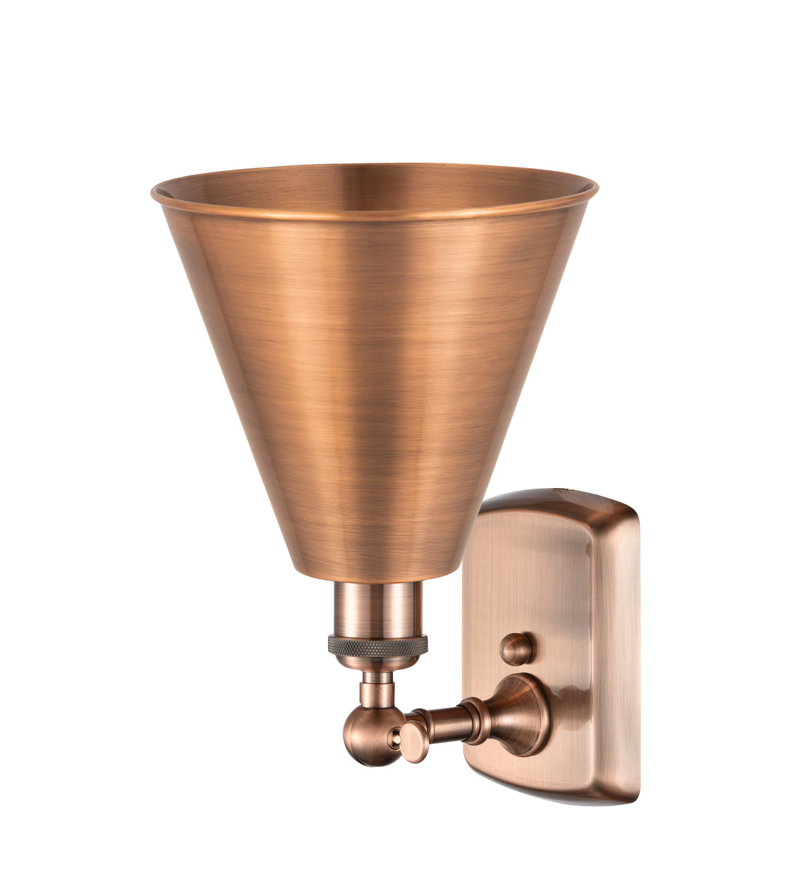 INNOVATIONS 516-1W-AC-MBC-8-AC-LED 1-Light Sconce Antique Copper