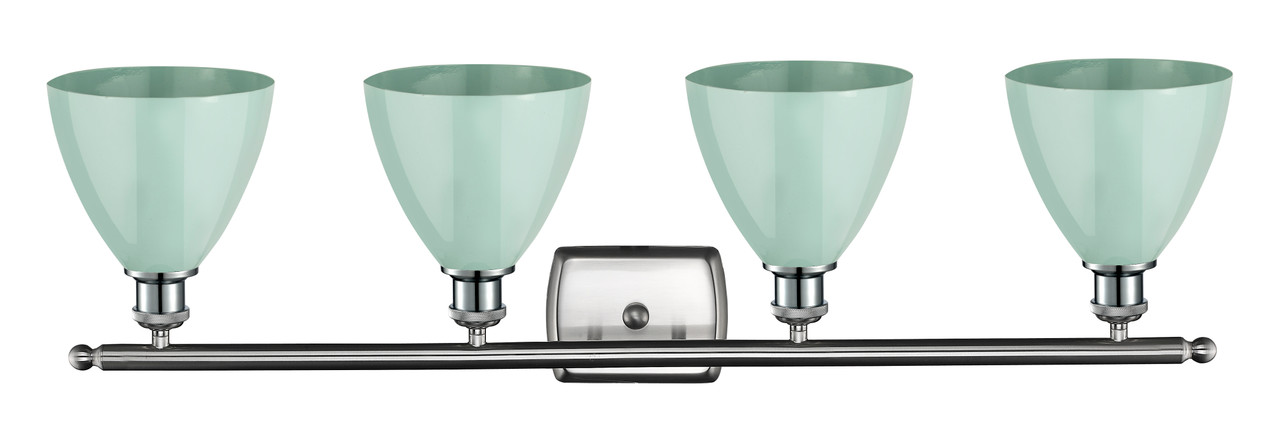 INNOVATIONS 516-4W-SN-MBD-75-SF 4-Light Bath Vanity Light Brushed Satin Nickel