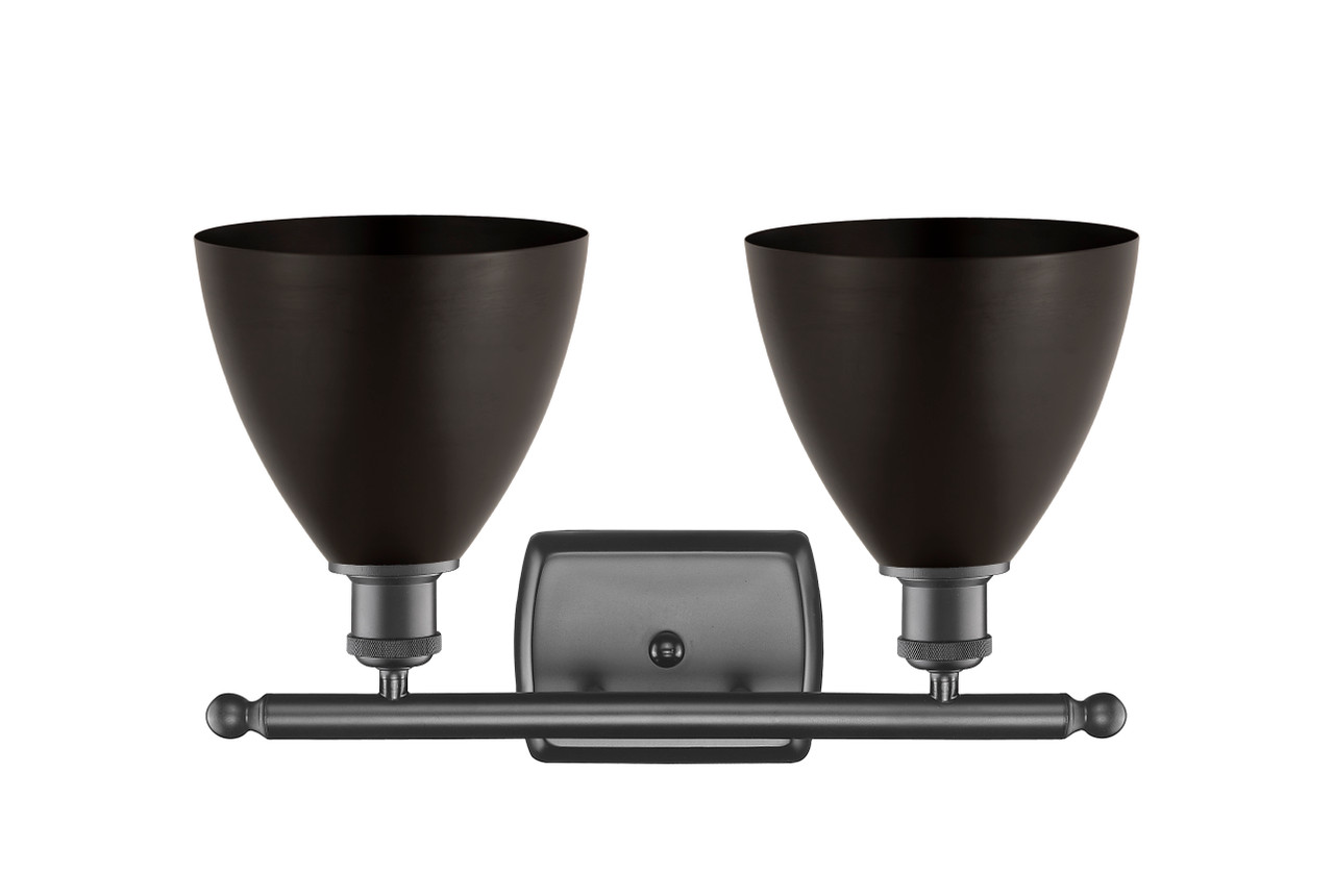 INNOVATIONS 516-2W-OB-MBD-75-OB 2-Light Bath Vanity Light Oil Rubbed Bronze