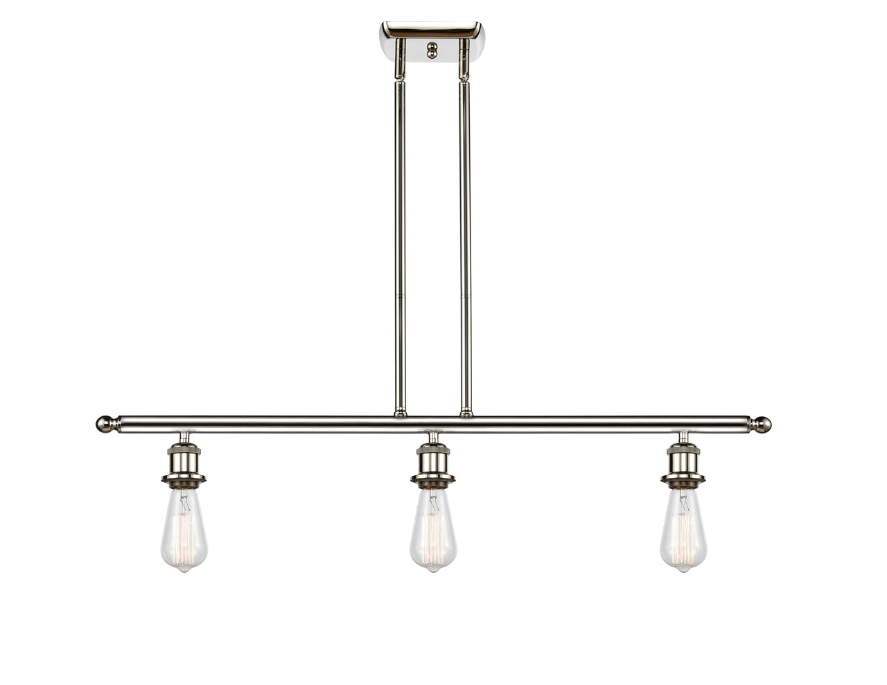 INNOVATIONS 516-3I-PN-MBD-75-GR 3-Light Island Light Polished Nickel