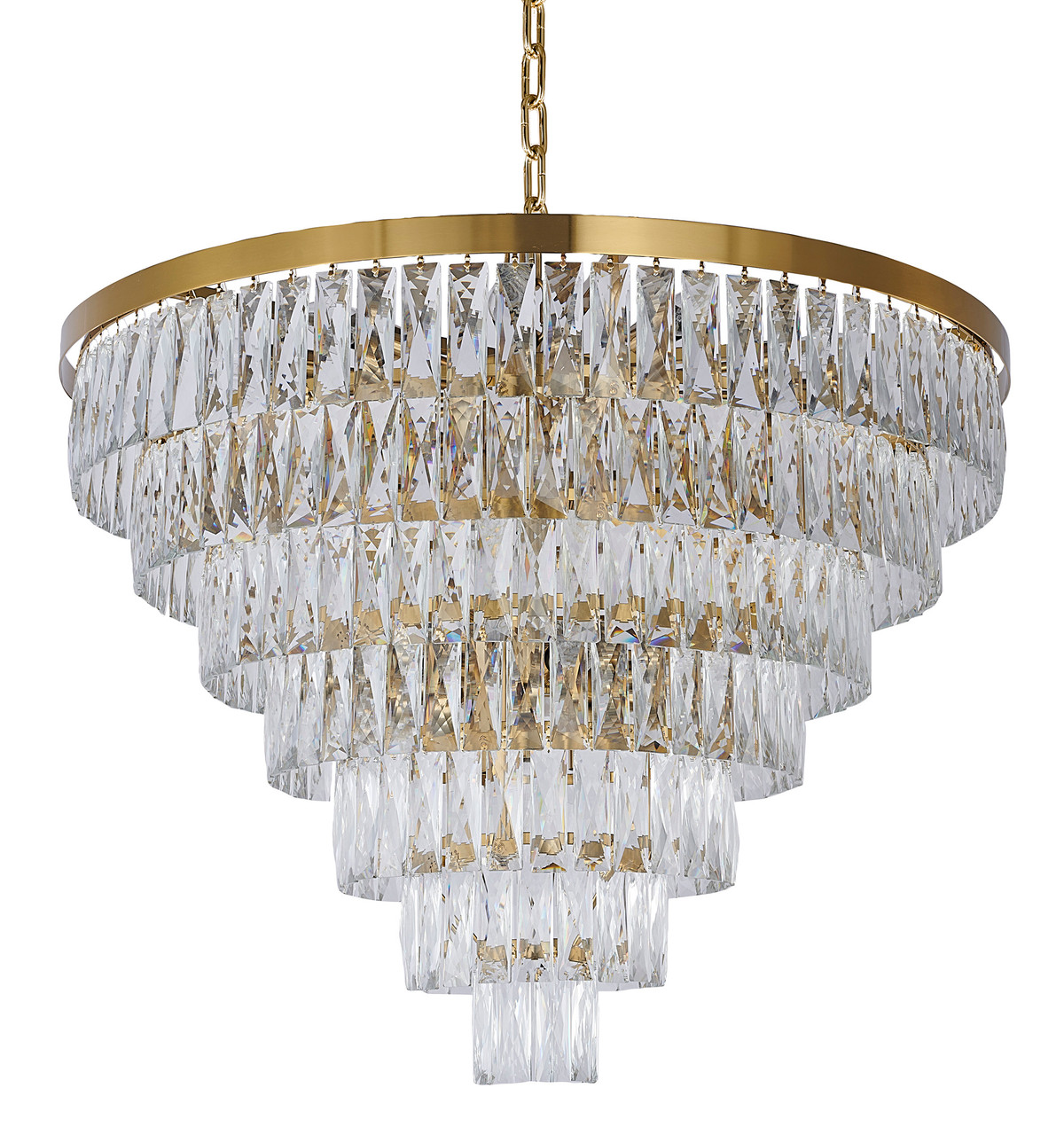 BETHEL INTERNATIONAL OC45C32G 27-Light Chandelier , Gold