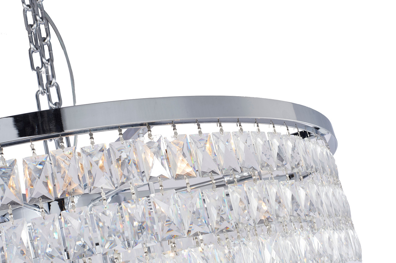 BETHEL INTERNATIONAL OC45C32CH 27-Light Chandelier , Chrome