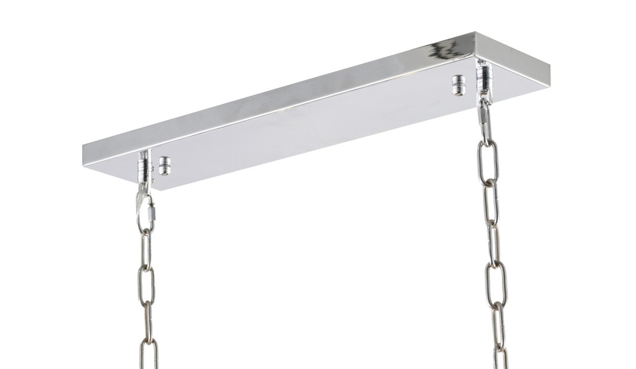 BETHEL INTERNATIONAL OC47C48CH 17-Light Chandelier , Chrome