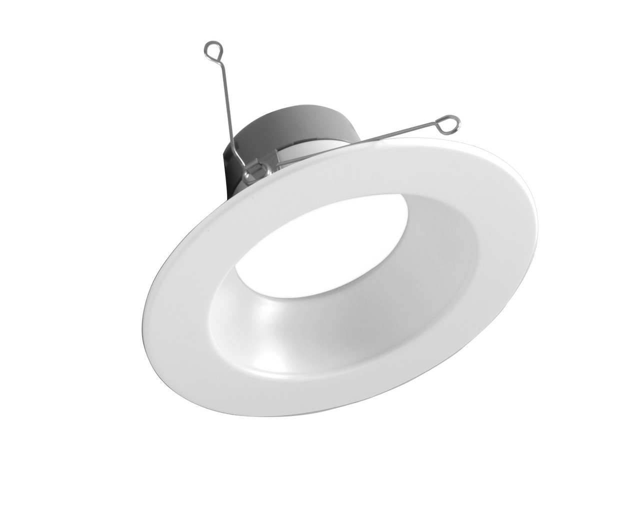 NICOR DLR56609120SWH DLR56(v6) 5/6-inch White 900 Lumen Selectable Recessed LED Downlight