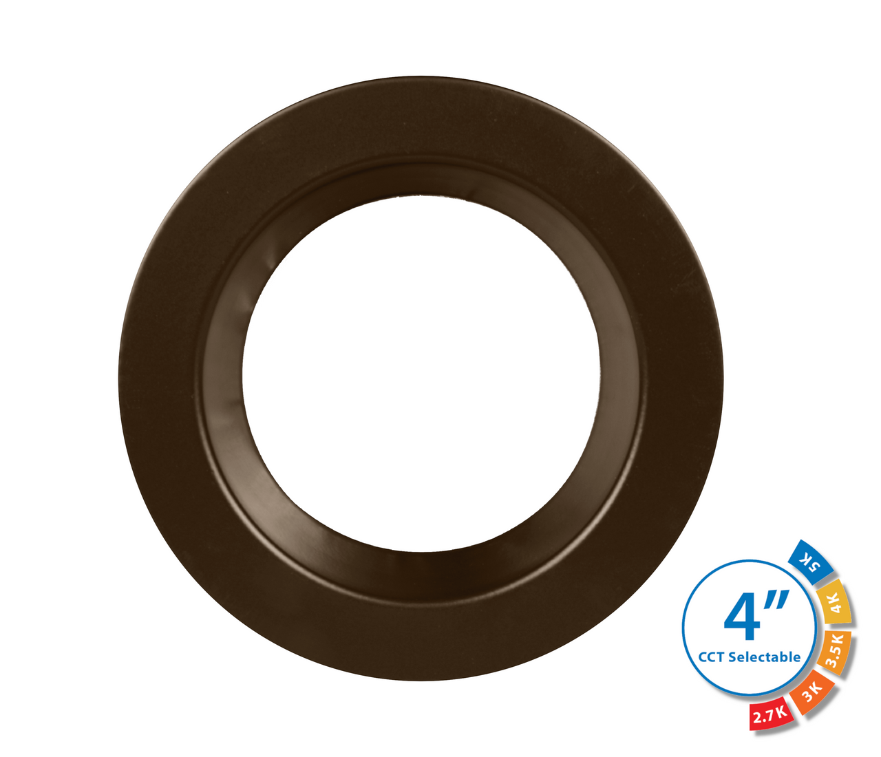 NICOR DLR4607120SOB DLR4(v6) 4-inch Oil-Rubbed Bronze Selectable Recessed LED Downlight