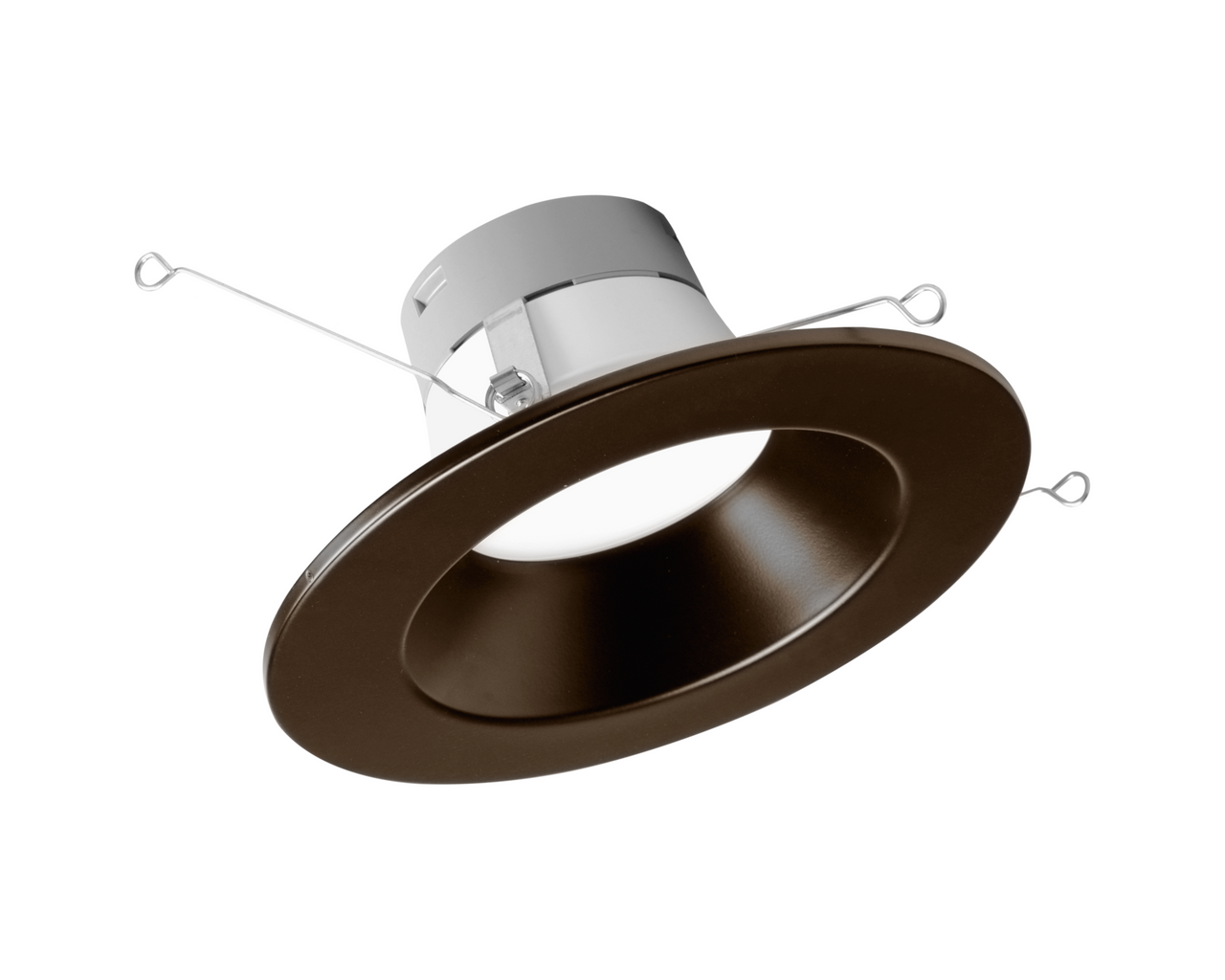 NICOR DLR566121203KOB DLR56(v6) 5/6-inch Oil-Rubbed Bronze 1200 Lumen 3000K Recessed LED Downlight