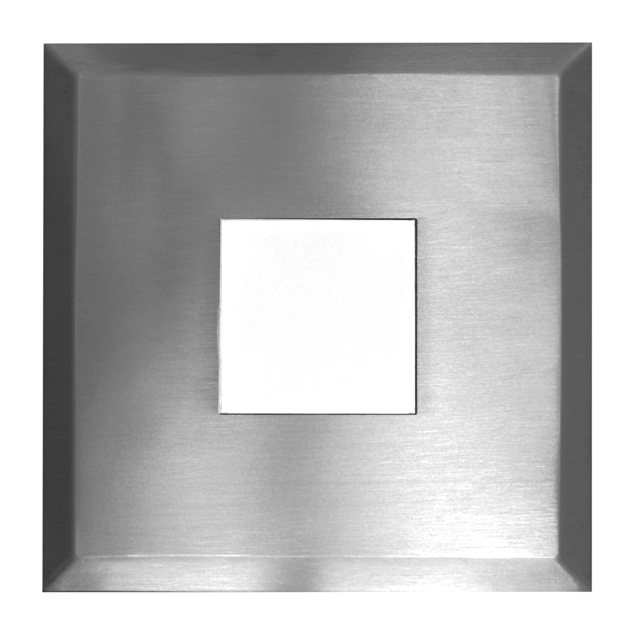 NICOR DLF301203KSQNK SureFit(v3) LED Flush Mount Ceiling Light, 3000K with Square Nickel Trim