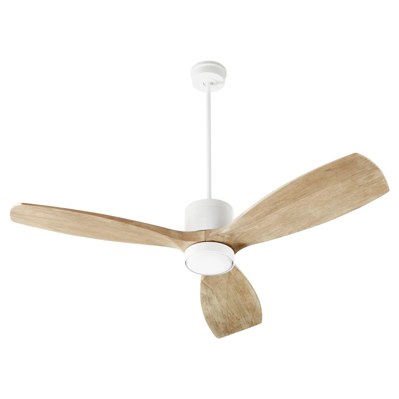 Quorum 30643-8 Lurus Ceiling Fan, Studio White