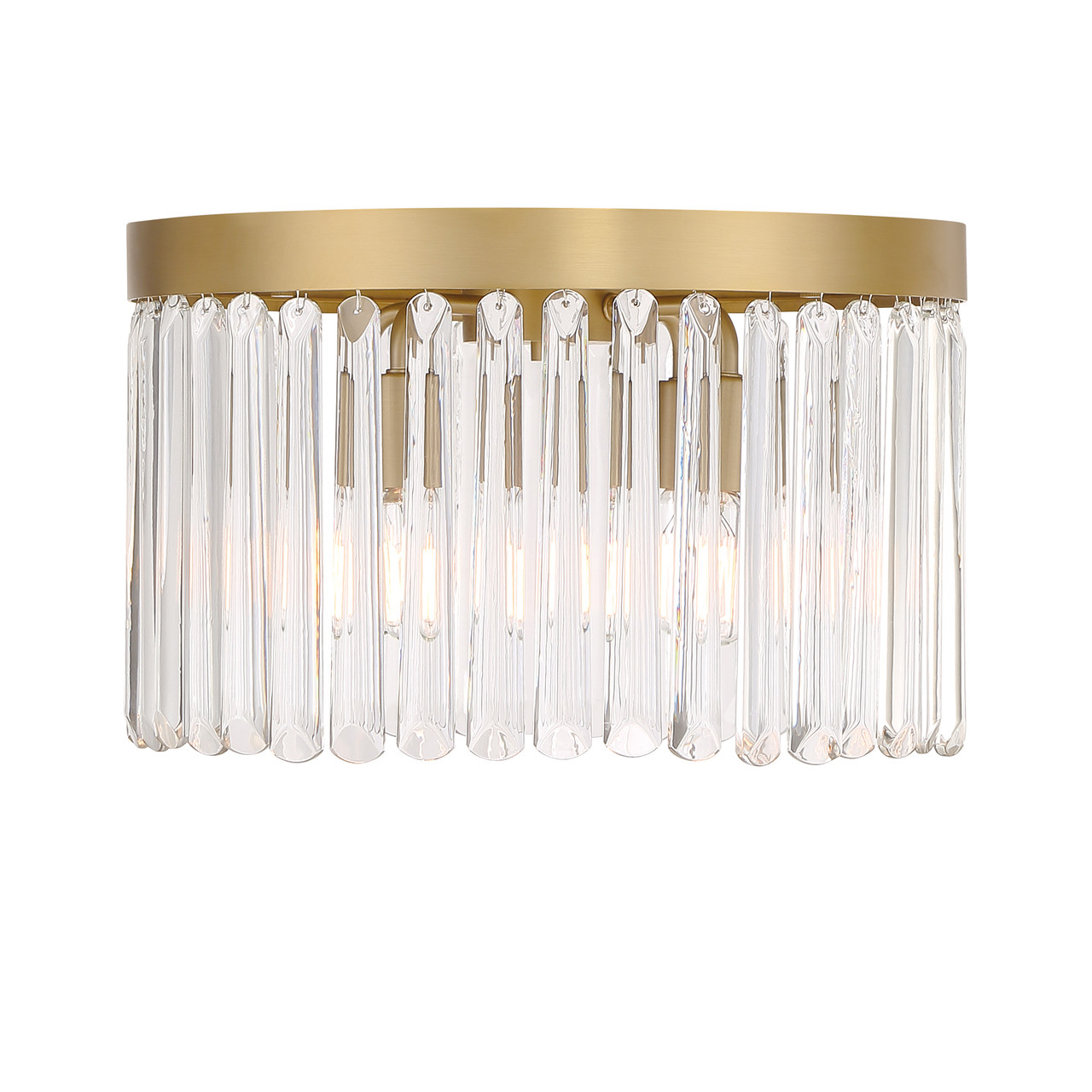 Crystorama EMO-5400-MG Emory Modern Gold 4 Light Ceiling