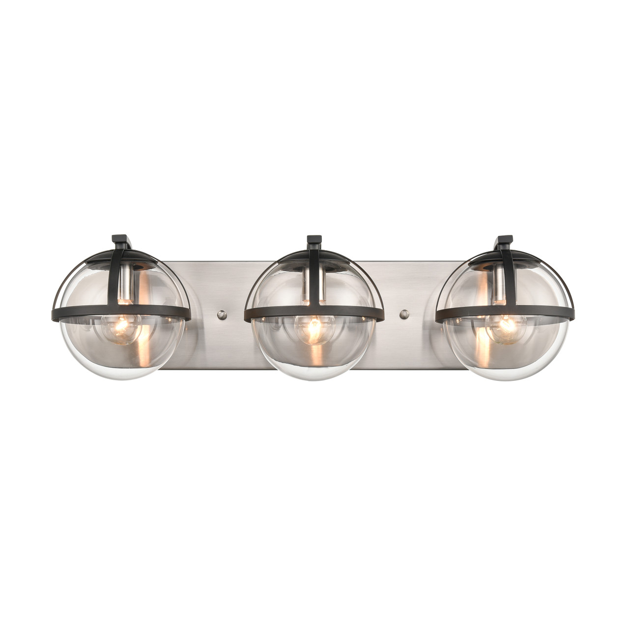 ELK HOME 18642/3 Davenay 23'' Wide 3-Light Vanity Light - Satin Nickel