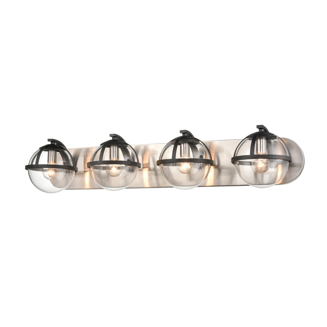 ELK HOME 18643/4 Davenay 31'' Wide 4-Light Vanity Light - Satin Nickel