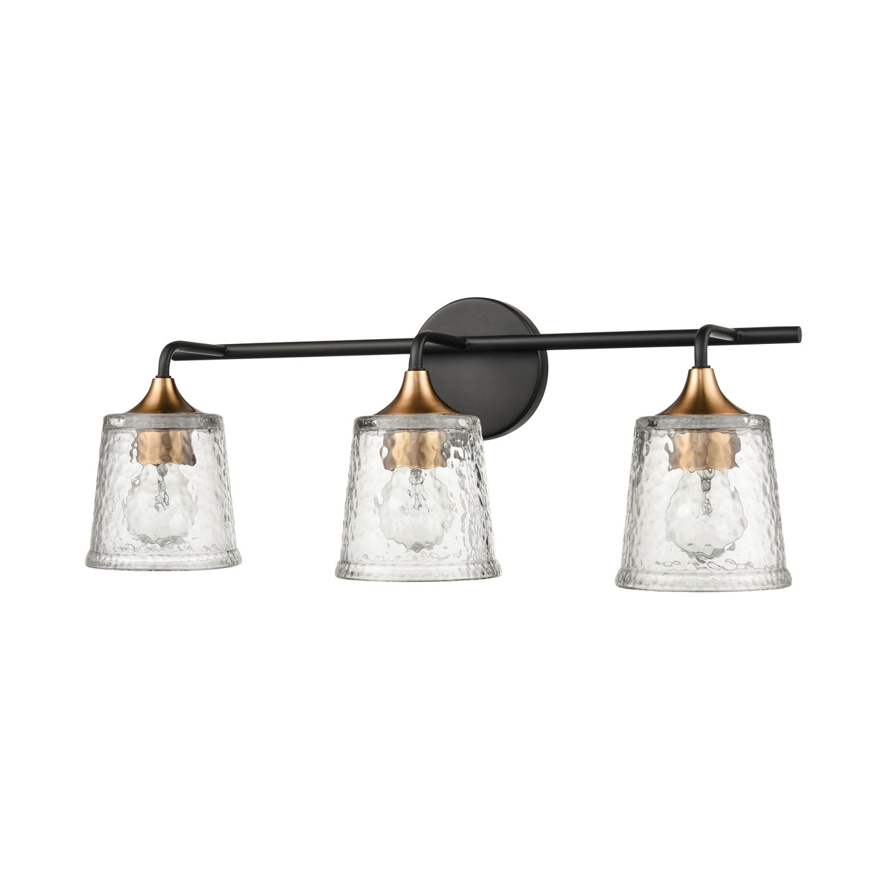 ELK HOME 18682/3 Hamy 23'' Wide 3-Light Vanity Light - Matte Black