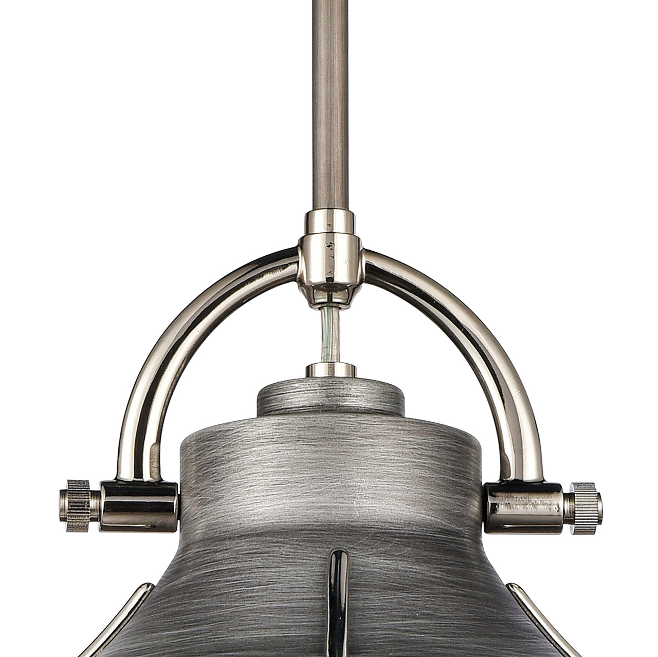 ELK HOME 67766/1 Urbanite 13'' Wide 1-Light Pendant - Weathered Zinc