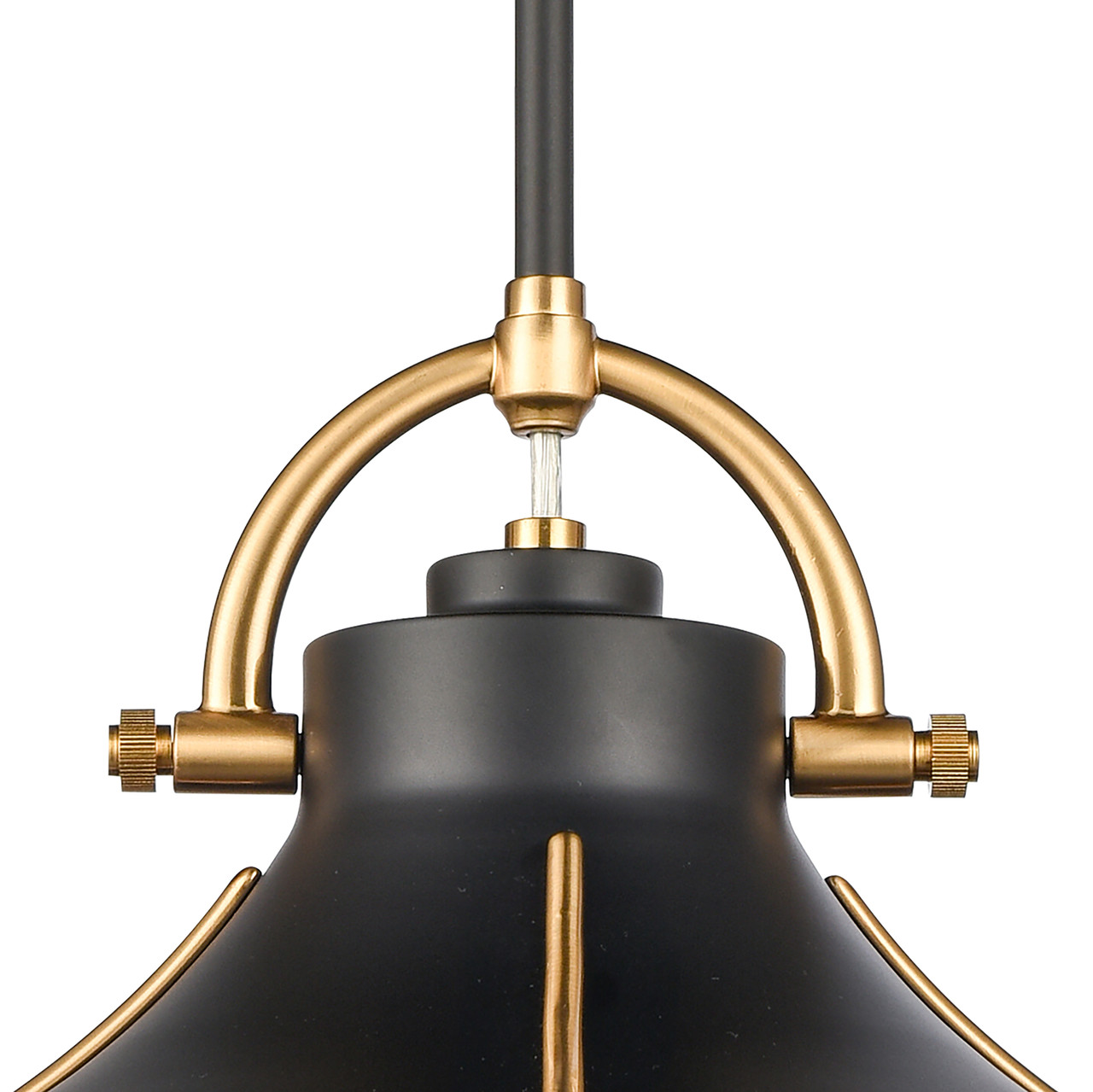 ELK HOME 67776/1 Urbanite 13'' Wide 1-Light Pendant - Matte Black