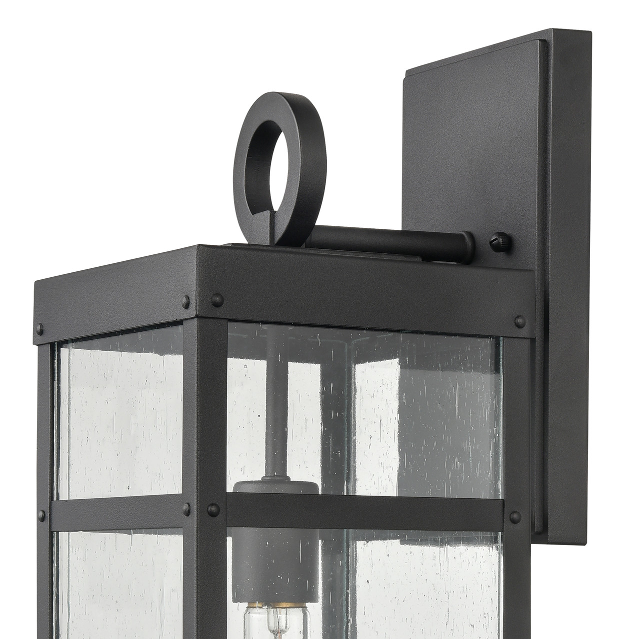 ELK HOME 69702/1 Dalton 19.5'' High 1-Light Outdoor Sconce - Textured Black