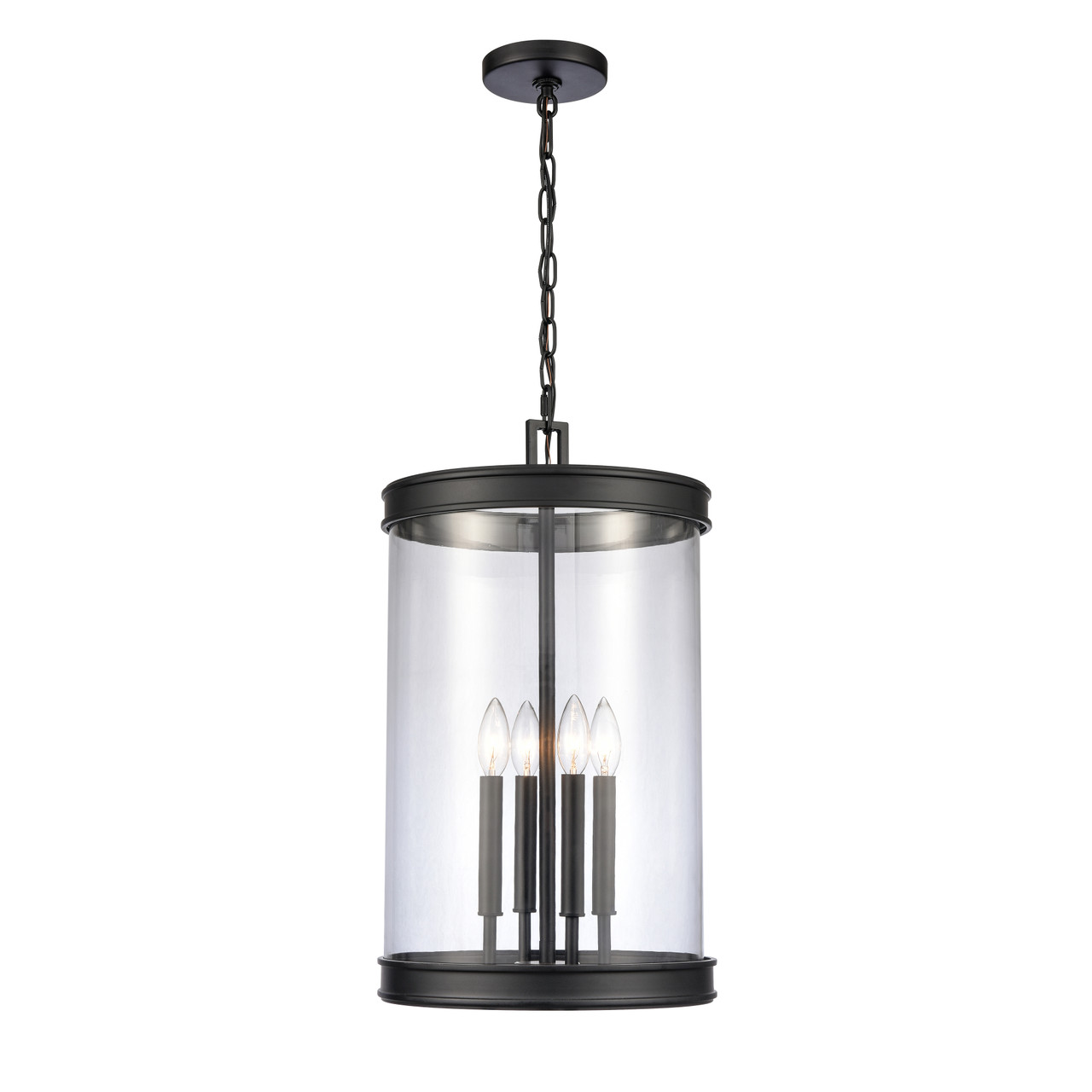 ELK HOME 69746/4 Mendoza 12.75'' Wide 4-Light Pendant - Matte Black