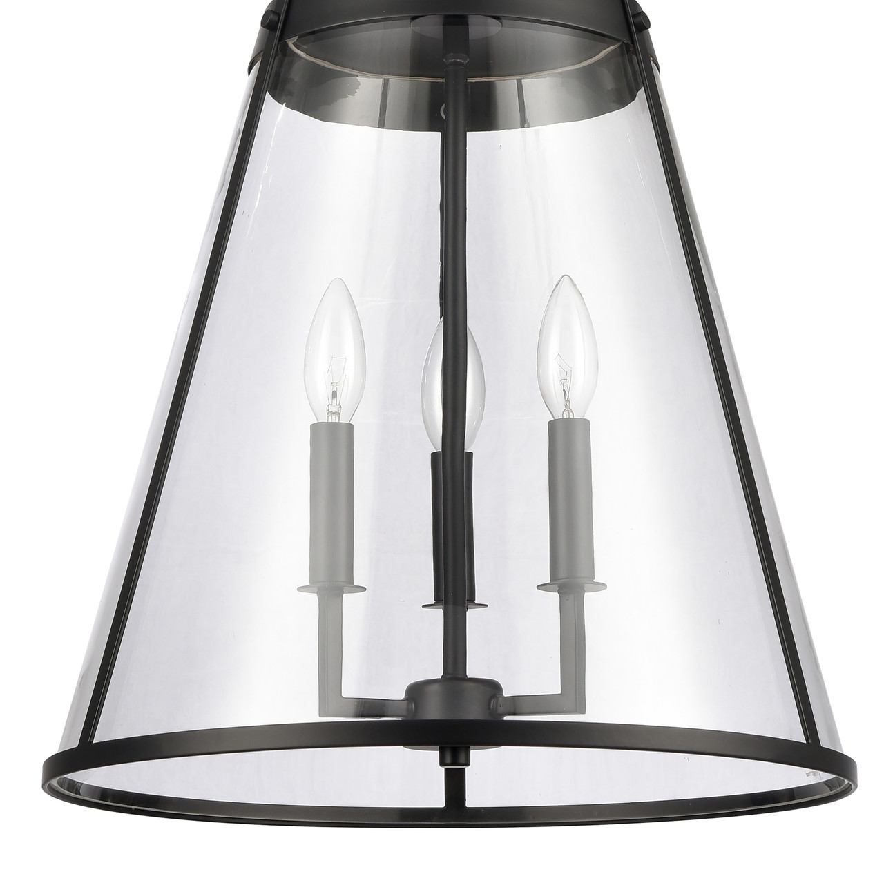 ELK HOME 82275/3 Judy 16'' Wide 3-Light Pendant - Matte Black