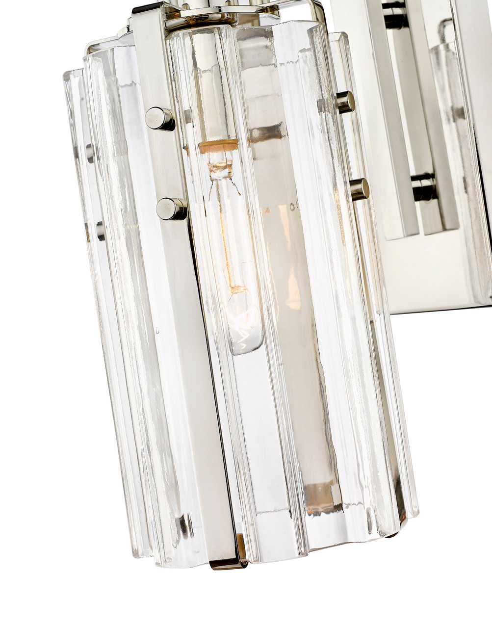 Z-LITE 3036-1S-PN 1 Light Wall Sconce, Polished Nickel