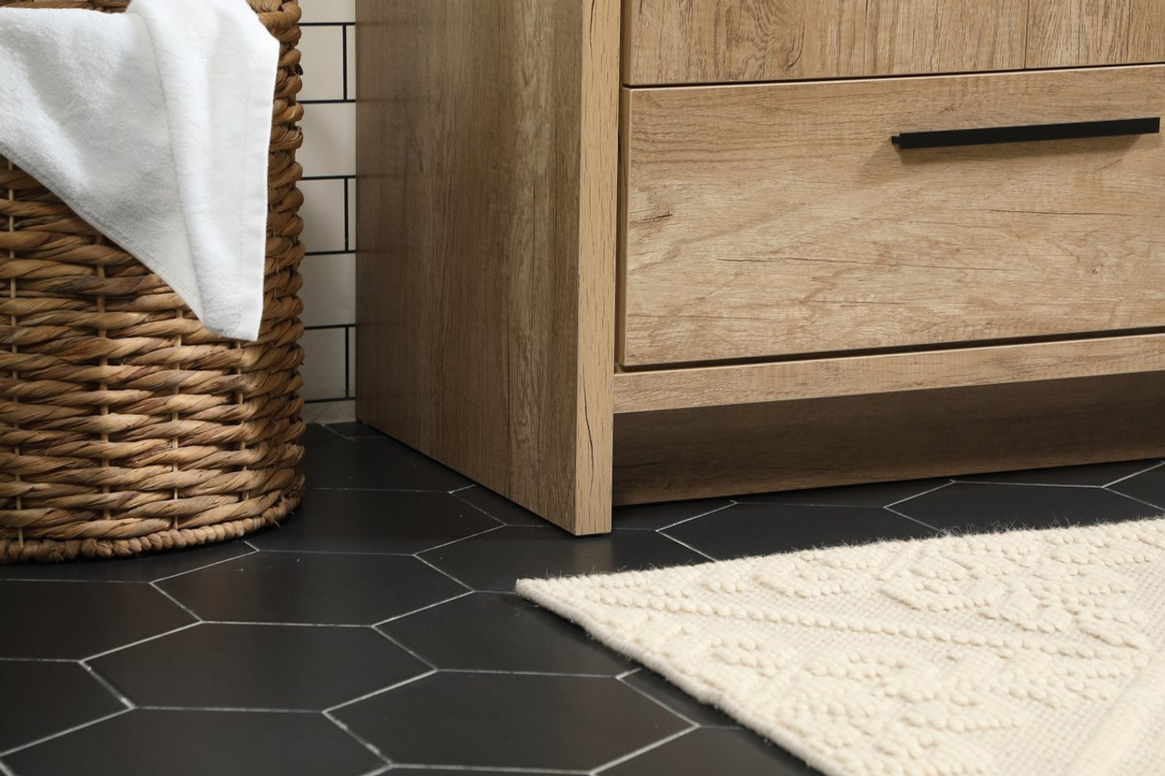 Elegant Decor VF46030NT 30 inch single bathroom vanity in natural oak Elegant Decor VF46030NT 30 inch single bathroom vanity in natural oak