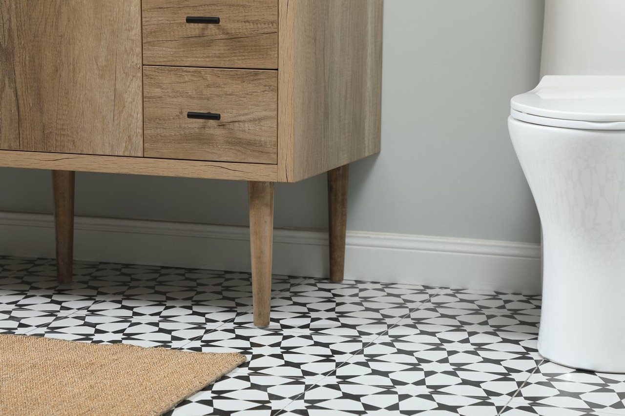 Elegant Decor VF48048NT 48 inch single bathroom vanity in natural oak Elegant Decor VF48048NT 48 inch single bathroom vanity in natural oak