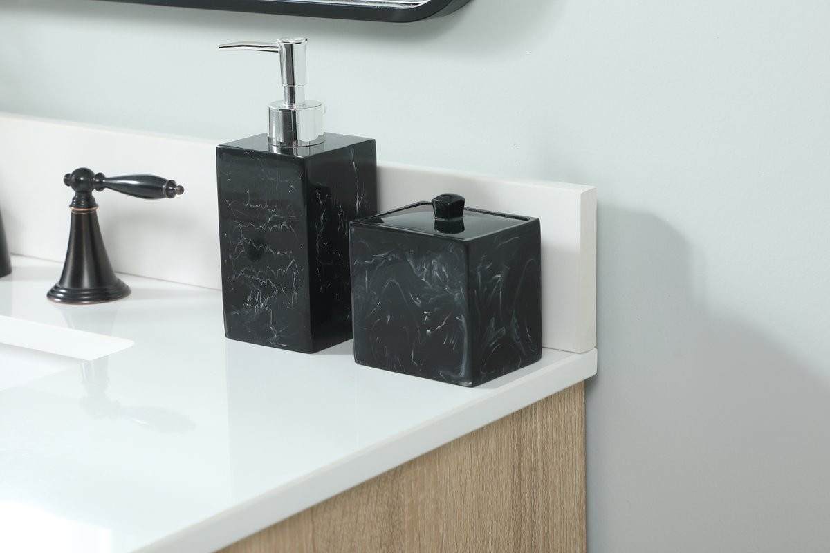 Elegant Decor VF41036MW-BS 36 inch single bathroom vanity in mango wood with backsplash