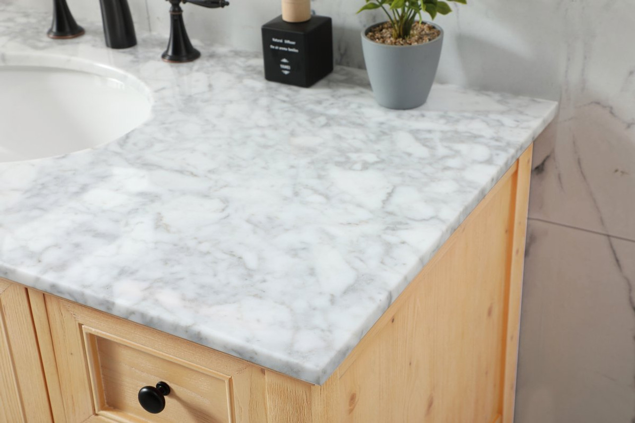 Elegant Decor VF27048NW 48 inch single bathroom vanity in natural wood Elegant Decor VF27048NW 48 inch single bathroom vanity in natural wood