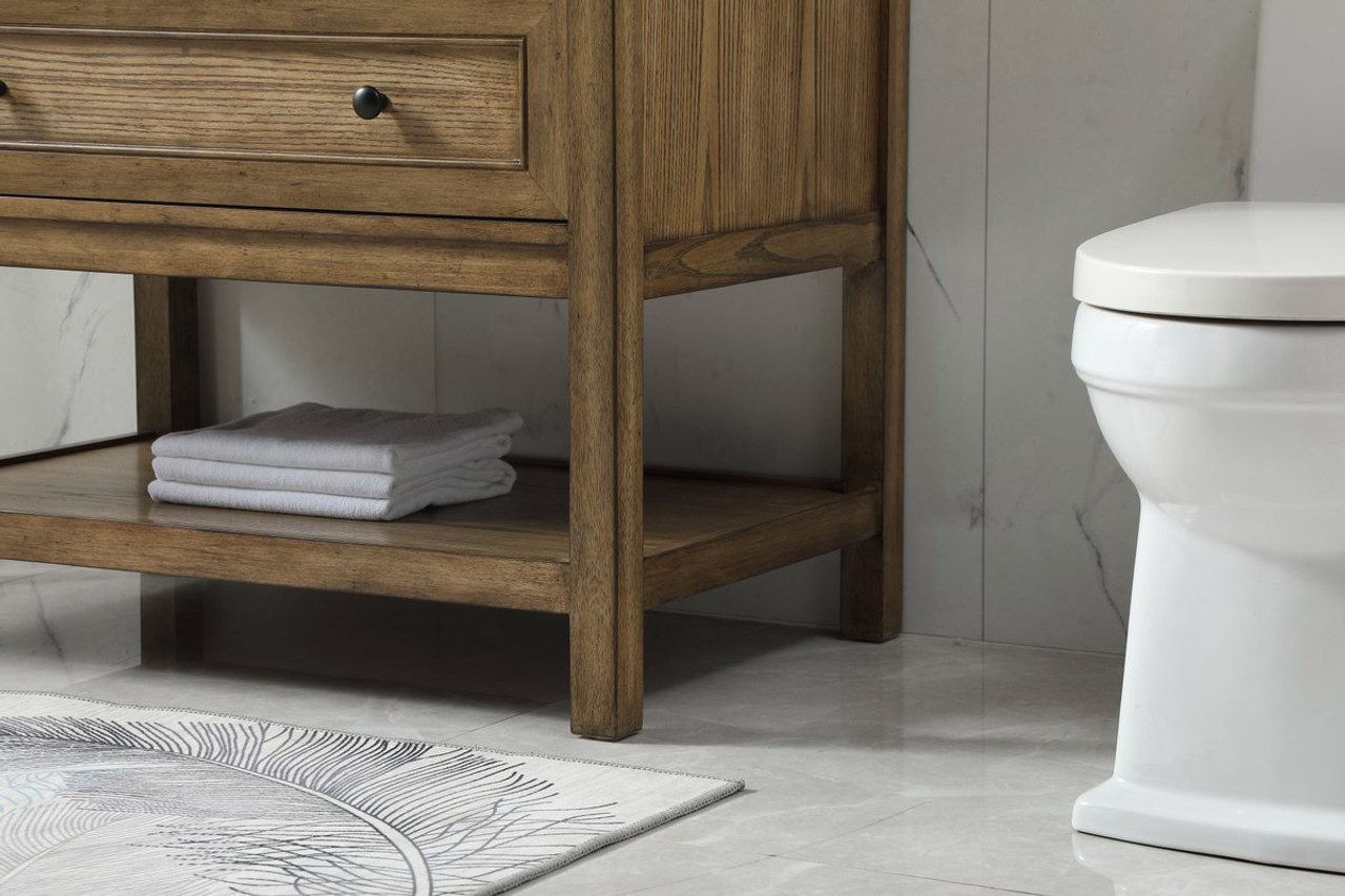 Elegant Decor VF27036DW 36 inch single bathroom vanity in driftwood Elegant Decor VF27036DW 36 inch single bathroom vanity in driftwood