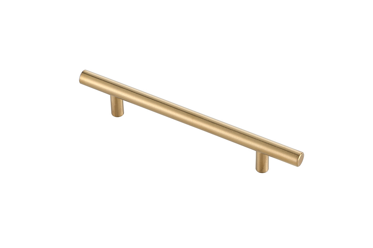 Elegant Decor PL400-5-BR-10PK Quinn 5" Center to Center Brass Bar Pull Multipack (set of 10)