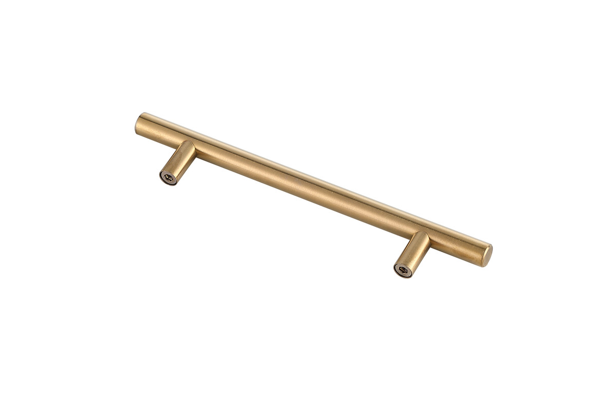 Elegant Decor PL400-5-BR-10PK Quinn 5" Center to Center Brass Bar Pull Multipack (set of 10)