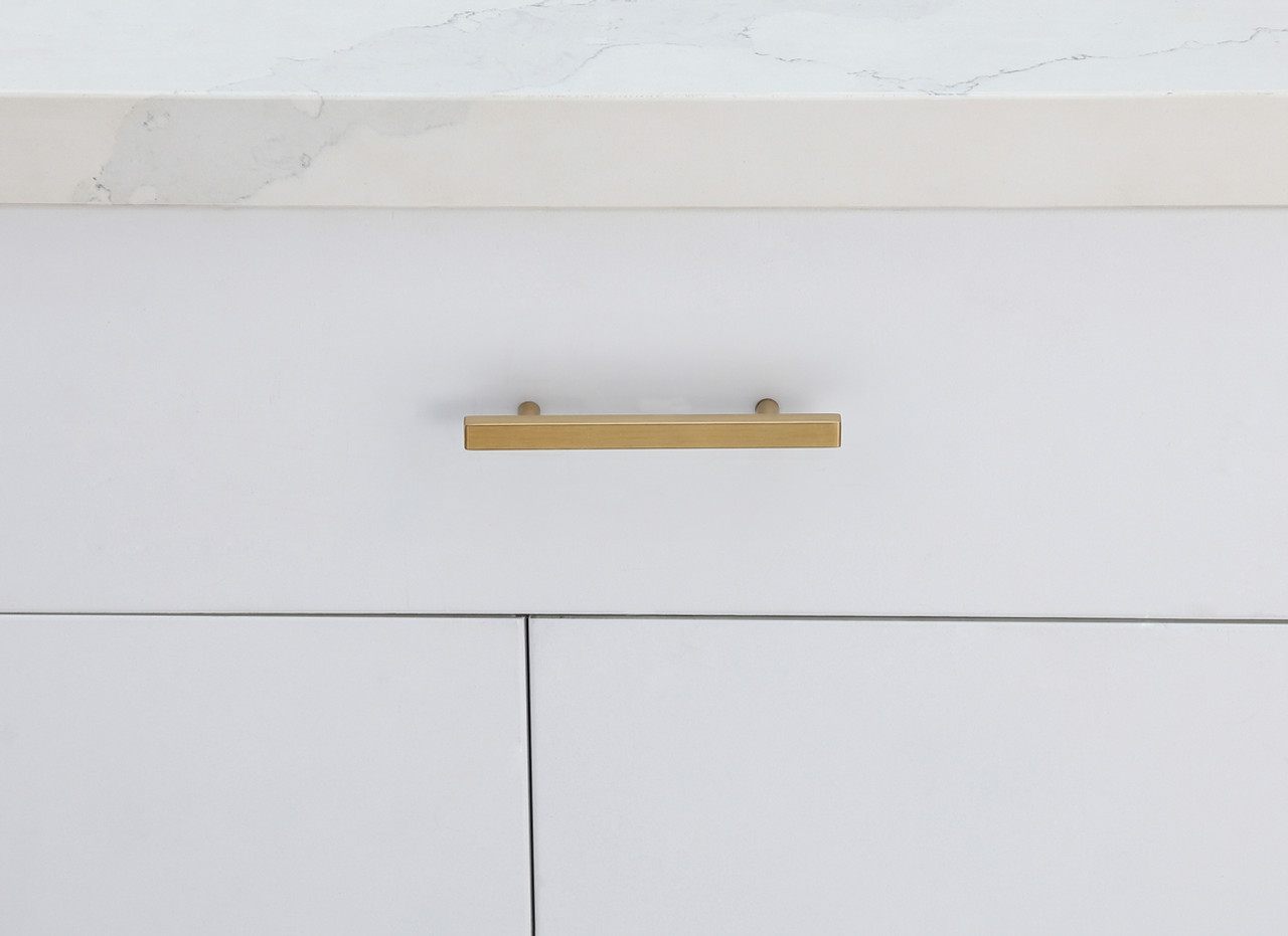 Elegant Decor PL402-4-BR-10PK Dior 4" Center to Center Brass Bar Pull Multipack (set of 10) Elegant Decor PL402-4-BR-10PK Dior 4" Center to Center Brass Bar Pull Multipack (set of 10)