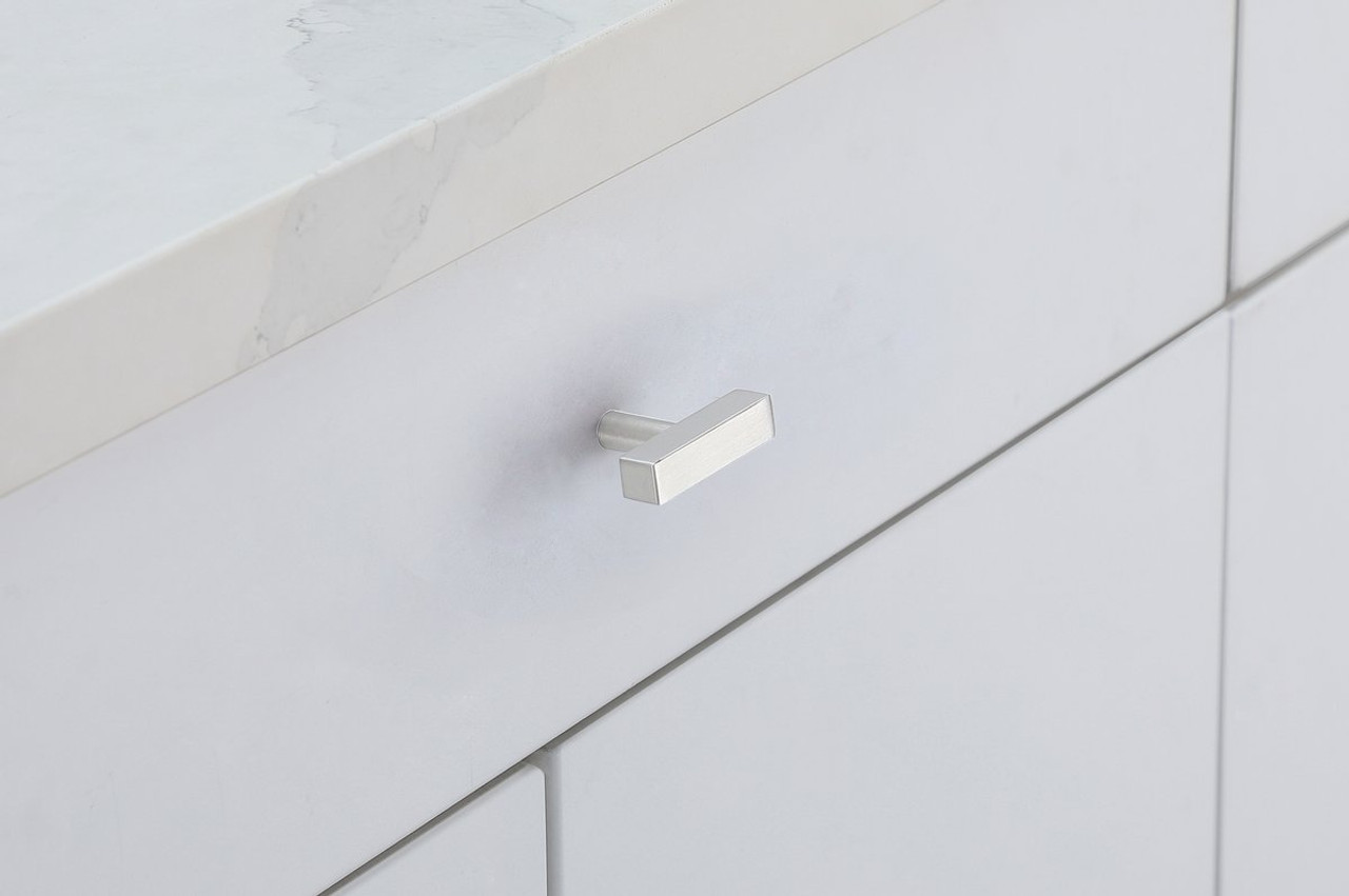 Elegant Decor PL402-1-NK-10PK Dior Brushed Nickel T Bar Pull Multipack (set of 10) Elegant Decor PL402-1-NK-10PK Dior Brushed Nickel T Bar Pull Multipack (set of 10)