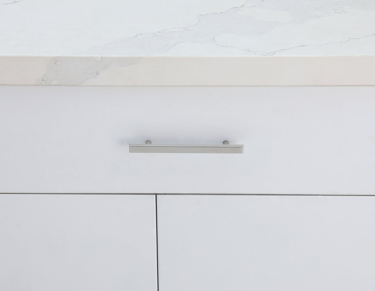 Elegant Decor PL402-5-NK-10PK Dior 5" Center to Center Brushed Nickel Bar Pull Multipack (set of 10)