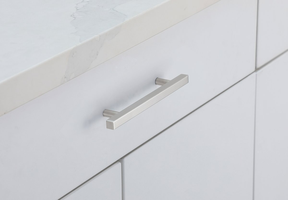 Elegant Decor PL402-5-NK-10PK Dior 5" Center to Center Brushed Nickel Bar Pull Multipack (set of 10)