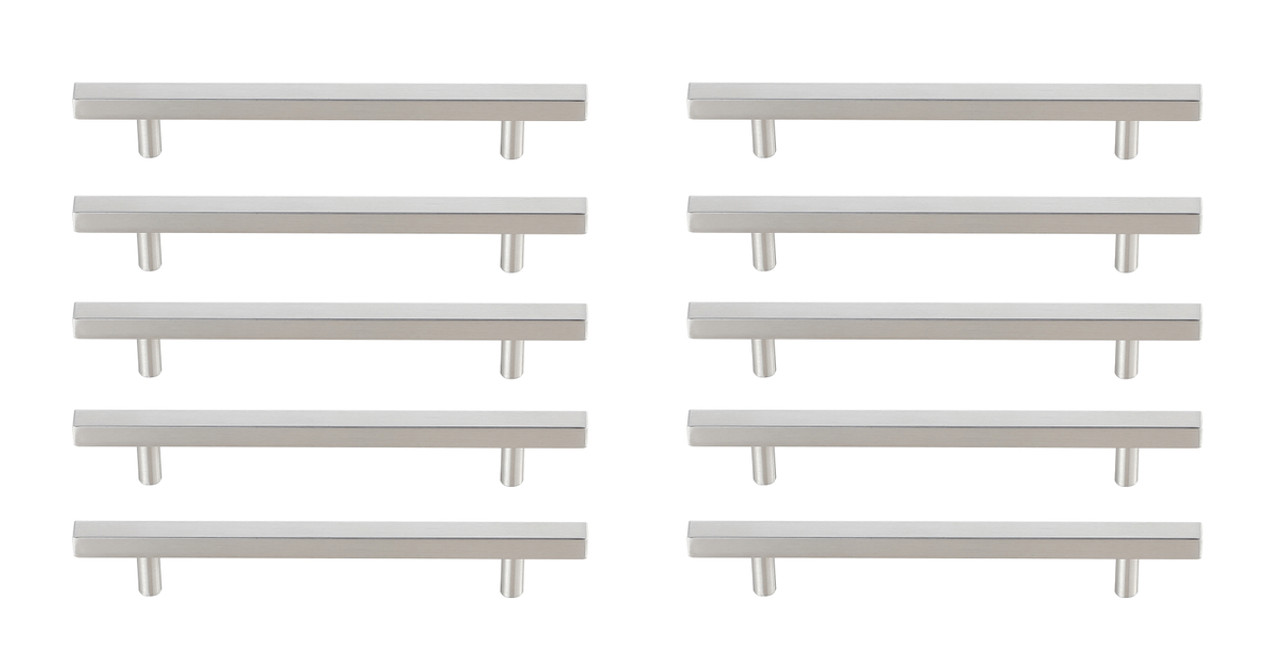 Elegant Decor PL402-6-NK-10PK Dior 6-5/16" Center to Center Brushed Nickel Bar Pull Multipack (set of 10) Elegant Decor PL402-6-NK-10PK Dior 6-5/16" Center to Center Brushed Nickel Bar Pull Multipack (set of 10)